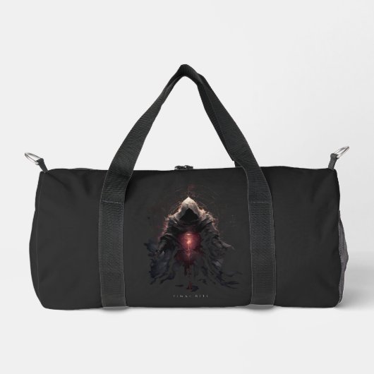 Occult Figure Dark Art Duffel Bag Plunjezak (Voorkant)