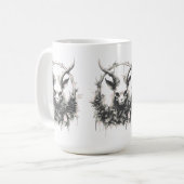 Occult Gothic Baby Baphomet Koffiemok (Voorkant links)