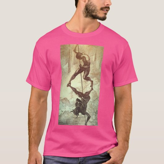 Occult Gothic Dark Satanic Unholy Witchcraft Grung T-shirt (Voorkant)