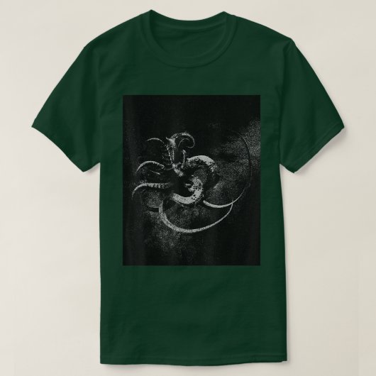 Occult Gothic Dark Satanic Unholy Witchcraft Grung T-shirt (Design voorkant)