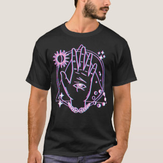 Occult Gothic  Hand & Moon Roos Witcher T-shirt