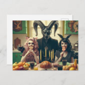 Occult Pasen  Snoep Avondmaal Briefkaart (Voorkant / Achterkant)