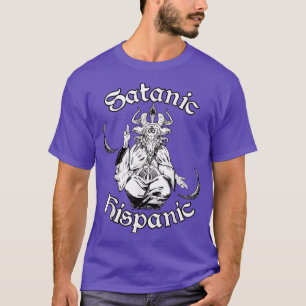 Occult Satanisme Gothic Baphomet Satanic Hispanic T-shirt