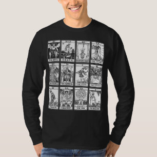 Occult Satanisme Tarot Gothic dek van Tarot T-shirt