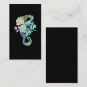 Occult Snake Rozen Wicca Pastel Gothic Witchcraft Visitekaartje (Voorkant / Achterkant)