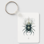 Occult Spider Mystic Geometry Dark Art Sleutelhanger (Voorkant)
