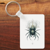 Occult Spider Mystic Geometry Dark Art Sleutelhanger (Voorkant)