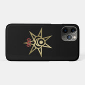 occult symbool septagram Case-Mate iPhone case (Achterkant (horizontaal))