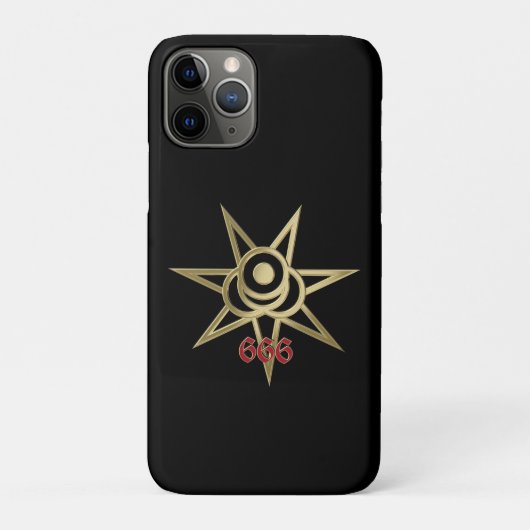 occult symbool septagram Case-Mate iPhone case (Achterkant)