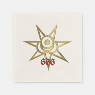 occult symbool septagram servet