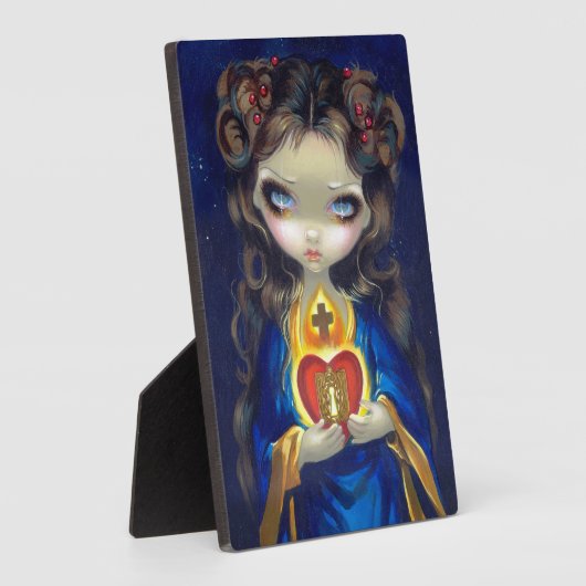 "Occulta Cordis" Plaque Fotoplaat (Zijkant)