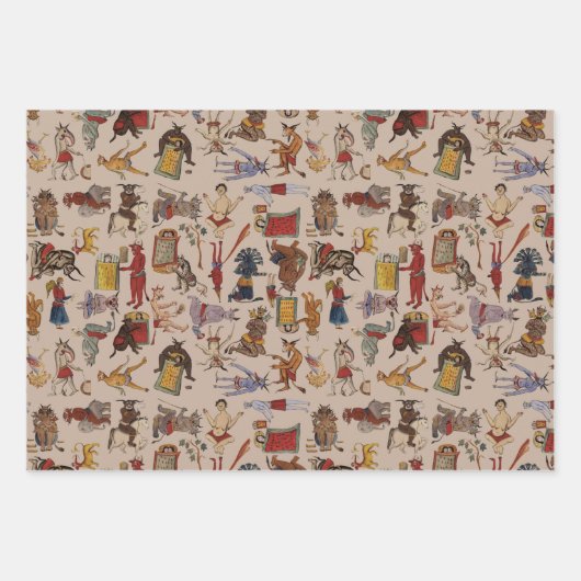 Occulte/Alchemy Verpakkende Document Bladreeks Inpakpapier Vel (Voorkant 3)