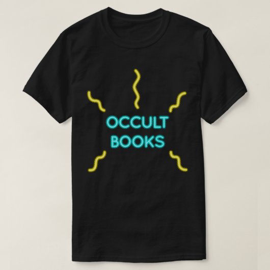 Occulte boeken t-shirt (Design voorkant)