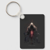 Occulte Figuur Donkere Kunst Sleutelhanger (Voorkant)