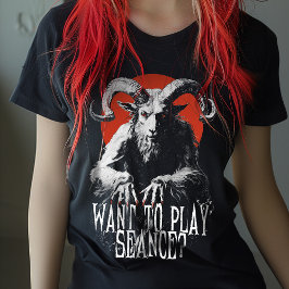 occulte gotische Baphomet Séance Horror T-shirt