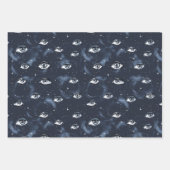 Occulte Gotische Mysterie Ogen Inpakpapier Vel (Voorkant)