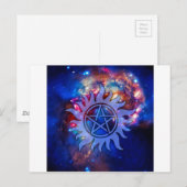occulte kosmos briefkaart (Voorkant / Achterkant)