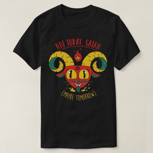 occulte ondeugende duivel t-shirt (Design voorkant)