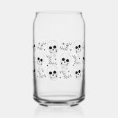 Occulte Skull Star kan glas omwikkelen (Voorkant)