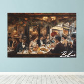 Occupation Opus, by artist Bella Catza Canvas Afdruk (Insitu (Houten vloer))