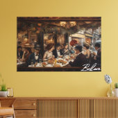 Occupation Opus, by artist Bella Catza Canvas Afdruk (Insitu (Woonkamer))