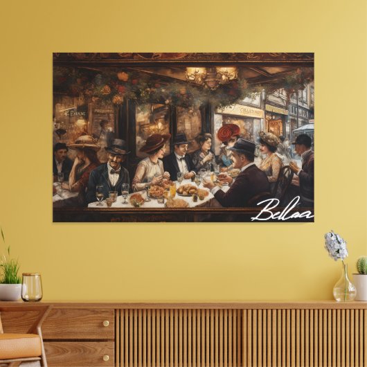 Occupation Opus, by artist Bella Catza Canvas Afdruk (Insitu (Woonkamer))