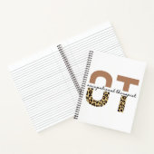 Occupational therapeut OT-cheetah-cadeaus Notitieboek (Binnen)
