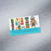 "Occupational Therapist Child Therapy Play Toys" Magnetisch Visitekaartje (Voorbeeld)