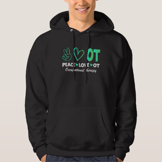 Occupational Therapist Funny Pediatric OT Month  1 Hoodie (Voorkant)