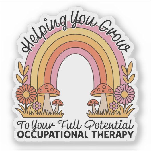 Occupational Therapist Sticker (Voorkant)