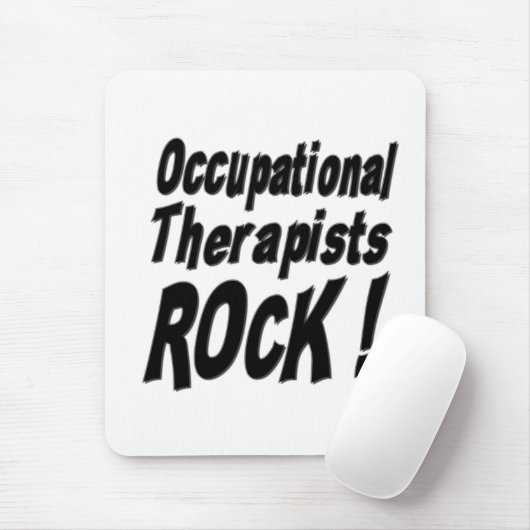 Occupational Therapists Rock! Mousepad Muismat (Met muis)
