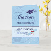 Occupational Therapy Afstuderen Gefeliciteerd Kaart (Gele Bloem)