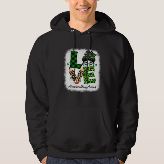 Occupational Therapy Assistant Love Bleached St Pa Hoodie (Voorkant)