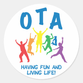 Occupational Therapy Assistant STICKERS Rond