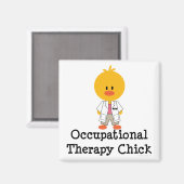 Occupational Therapy Chick Magnet (Voorkant / Achterkant)