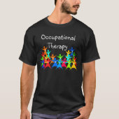 Occupational Therapy Colorful T-shirt (Voorkant)