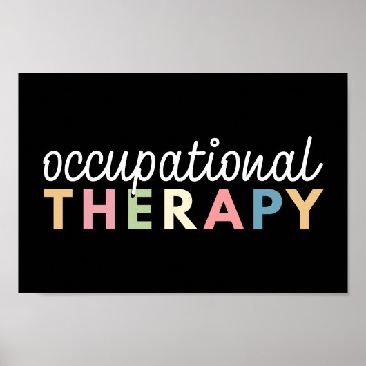 Occupational Therapy COTA Therapist Poster (Voorkant)