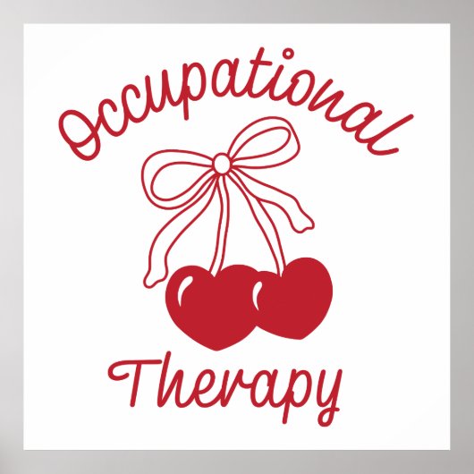 Occupational Therapy COTA Therapist Poster (Voorkant)