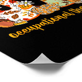 Occupational Therapy Fall Ot Ota Autumn Thanksgivi Poster (Hoek)