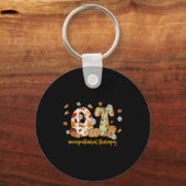 Occupational Therapy Fall Ot Ota Autumn Thanksgivi Sleutelhanger (Voorkant)