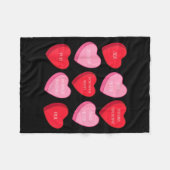 Occupational Therapy Heart Candy Valentine Day Ot  Fleece Deken (Voorkant (Horizontaal))