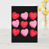 Occupational Therapy Heart Candy Valentine Day Ot  Kaart (Gele Bloem)