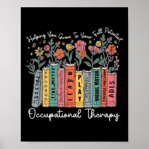 Occupational Therapy helpt je om volledig te groei Poster