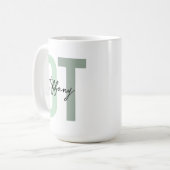Occupational Therapy Mug • Custom OT Coffee Mug •  Koffiemok (Voorkant links)