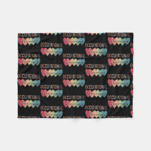 Occupational Therapy OT Therapist Inspire OT Fleece Deken