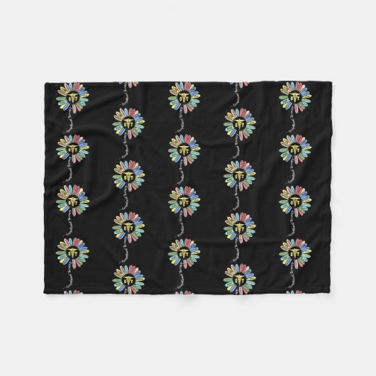 Occupational Therapy OT Therapist Inspire OT Fleece Deken (Voorkant (Horizontaal))