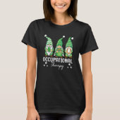 Occupational Therapy St Patricks Day Gnome For OT T-shirt (Voorkant)