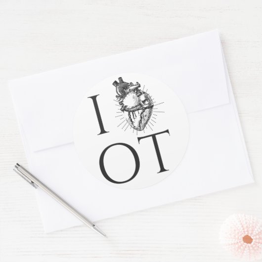 Occupational Therapy Stickers Rond (Envelop)