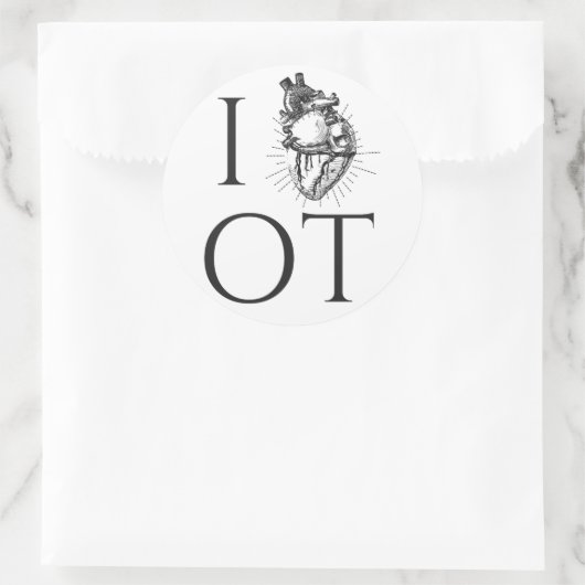 Occupational Therapy Stickers Rond (Tas)