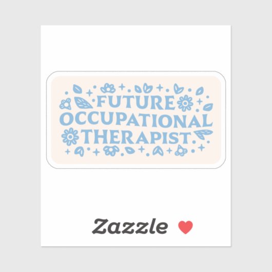 Occupational therapy student esthetisch sticker (Vel)